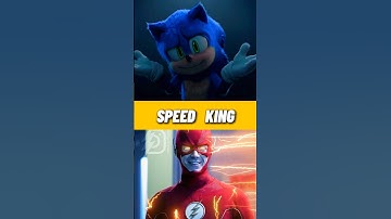 Sonic vs Flash – Who’s the Real Speed King? ⚡️🔥 #Shorts
