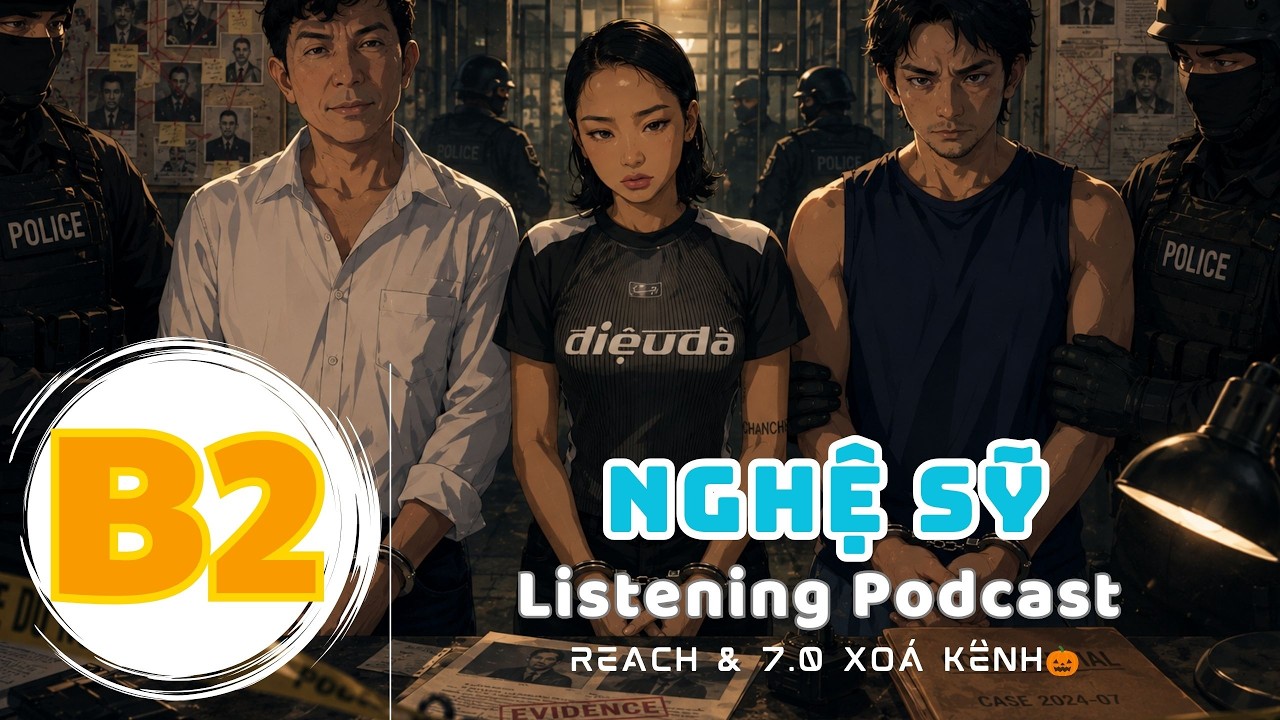 🎧 Luyện Nghe Tiếng Anh Level B2 - NGHỆ SỸ - | Listening English Podcast ...