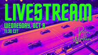 Singapore F1 livestream debrief, October 8, 2025, with Peter Windsor