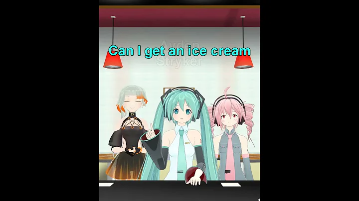 [MMD Talkloid] The ice cream machine #talkloid #meloloid  #vocaloid
