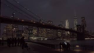 Brooklyn Bridge New York - Night View HD