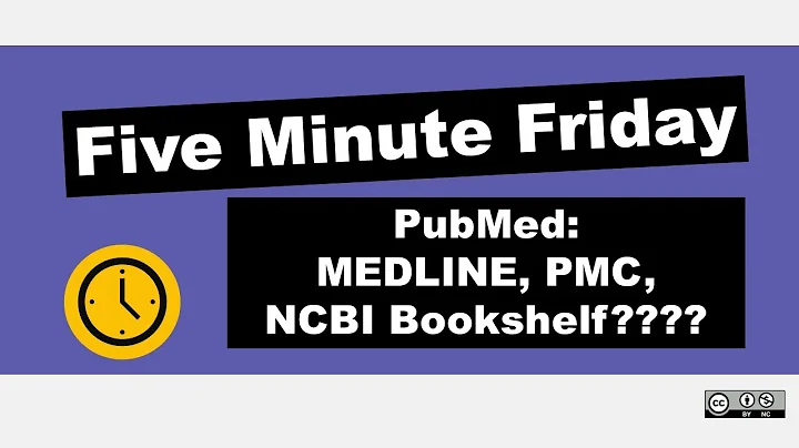 Search PubMed and Limit to MEDLINE or PMC | Five Minute Friday