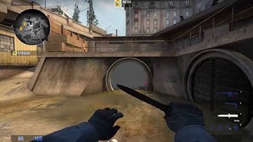 CS:GO Overpass CT spawn to B Pipe Smoke