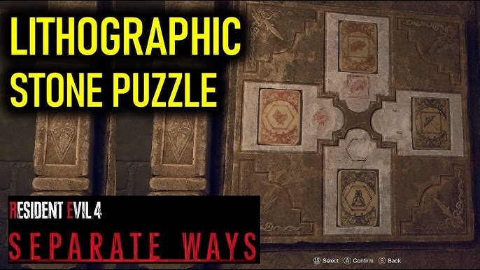 RE4 Separate Ways DLC: How to solve the castle shield puzzle