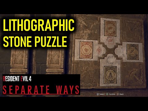 Resident Evil 4: How to solve the Lithographic tablet puzzle