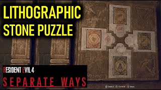 Resident Evil 4 Separate Ways - Chapter 4 Lithographic Stones And Door  Puzzle - GameSpot