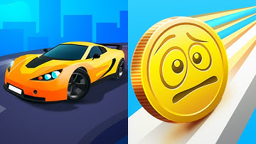 Race Master 3D VS Coin Rush - Gameplay Mobile Game Walkthrough Android Ios Gaming All Levels