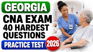 2026 Georgia Certified Nurse Aide exam Test Prep: Pass Your State Certification Exam #GeorgiaCNA