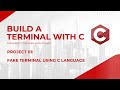 Terminal-Based Fake Operating System in C | Complete C Tutorials with Project | Code Debug &amp; Deploy