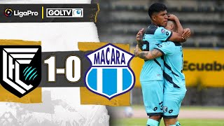 GOL DE TIRO LIBRE de ONTIVERO y VICTORIA de LOS LEONES | Cumbayá 1-0 Macará | LigaPro 2024