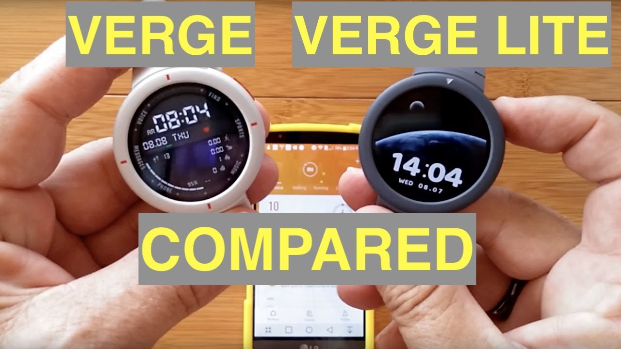 amazfit verge lite ip68