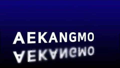 [애강모] 애프터이펙트 / 그림자효과 타이틀 만들어 보기