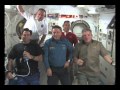 Sts134 crew talks with sam ting
