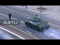LIVE: Military vehicles roll into Moscow ahead of WWII victory parade
