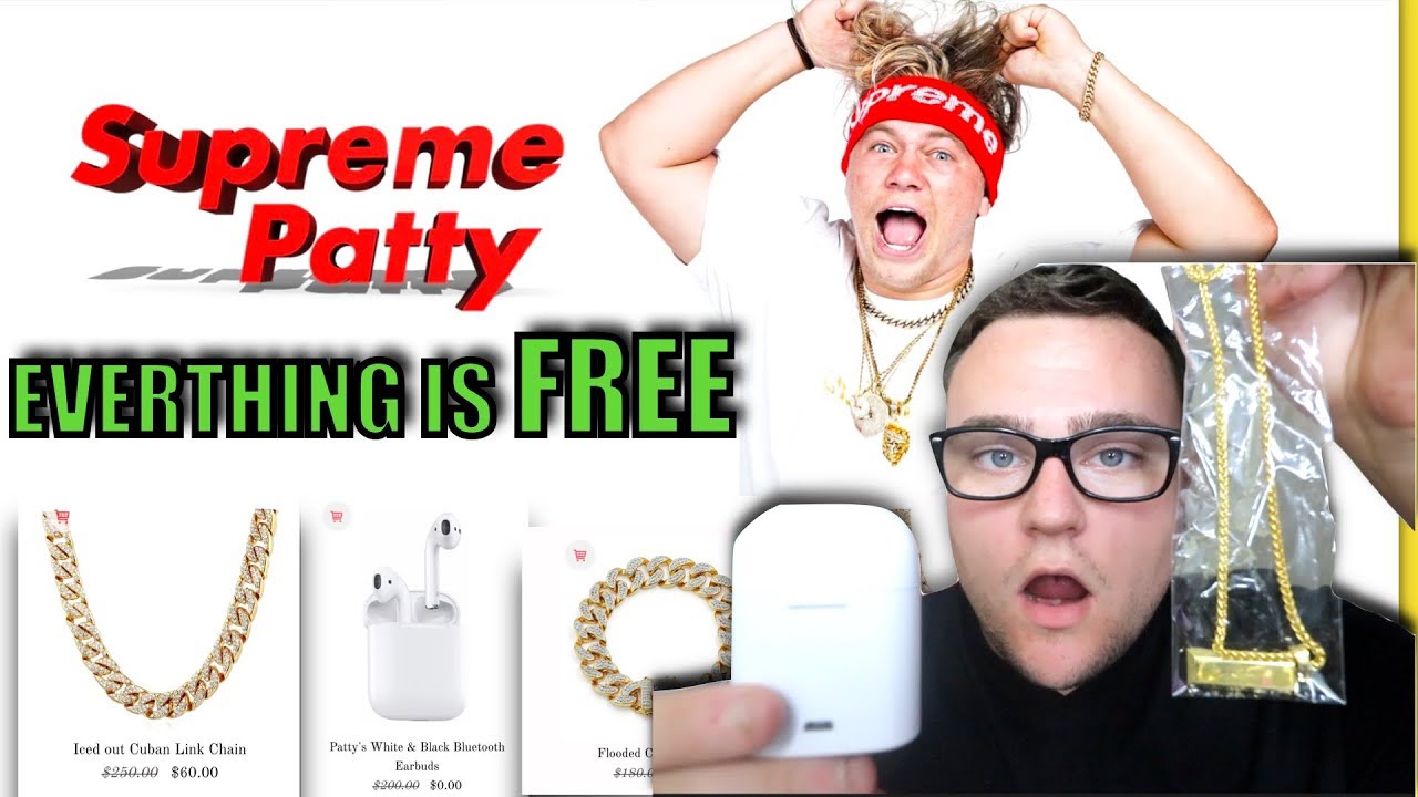 I BOUGHT FREE AIRPODS AND FREE FROM SUPREMEPATTY.COM!!! (ARE THEY WORTH IT???) YouTube