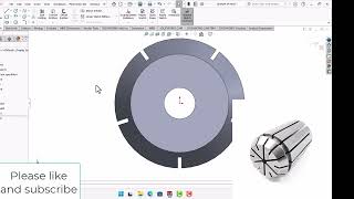 SolidWorks Practice Project | Collet Design Tutorial. Learn Design in SolidWorks in Easy Steps