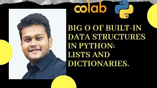 Ep Big O For Python Data Structure Ai Society Sameer Nigam