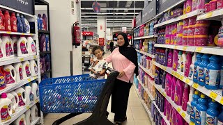 واخيراً مشتريات الشهر مع صديقي 🤩|زوجي أنصدم من فاتوره😅