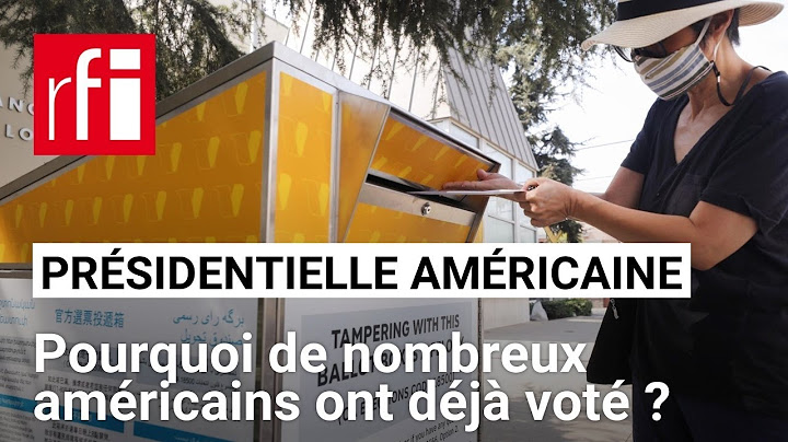 Pourquoi les Américains votent par correspondance ? • RFI