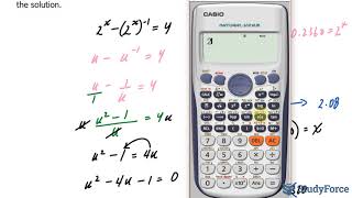 Solving Exponential Equations of Quadratic Type
