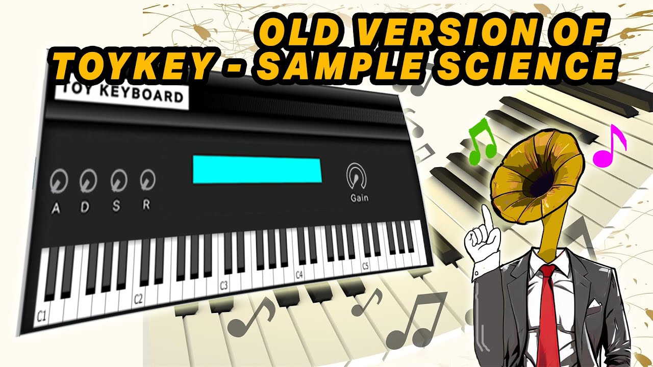 Toy Keyboard VST GRATIS / Versión artesanal del antiguo Toy Keyboard de Sample Science