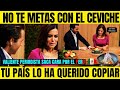 Periodista defiende al ceviche peruano en tv hispana