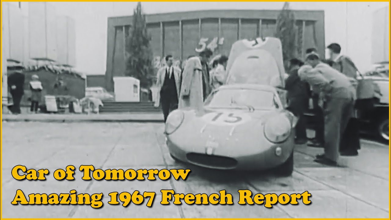 Car of Tomorrow - with Gordini/Alpine/Renault and Montlhéry Onboard - 1967 French Report