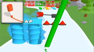 Crayon Rush 3D - All Levels Walkthrough Gameplay iOS, Android Mobile Game (Levels 7-10)