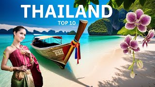 Top 10 Best Places Must Visit in Thailand  Travel Video