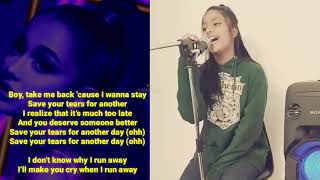 Save Your Tears  I Ariana Grande-LYRICS  I  RAW-Tanishka*