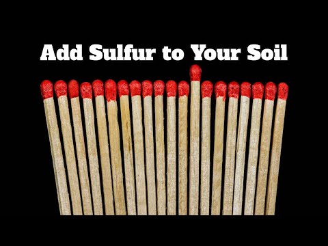 GardenRx: Adding Sulfur to Your Soil