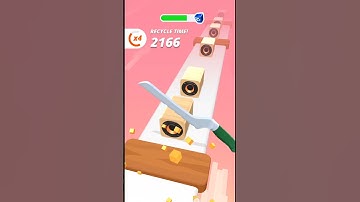 Perfect slices gameplay || Relaxing and satisfying ASMR Video || View Gaming Channel _ #shorts