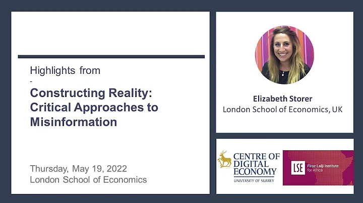 Elizabeth Storer - Highlights from Workshop "Constructing Reality"