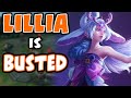 This is why LILLIA is PERMABANNED in HIGH ELO | Lillia 1v5 | 10.20 - League of Legends