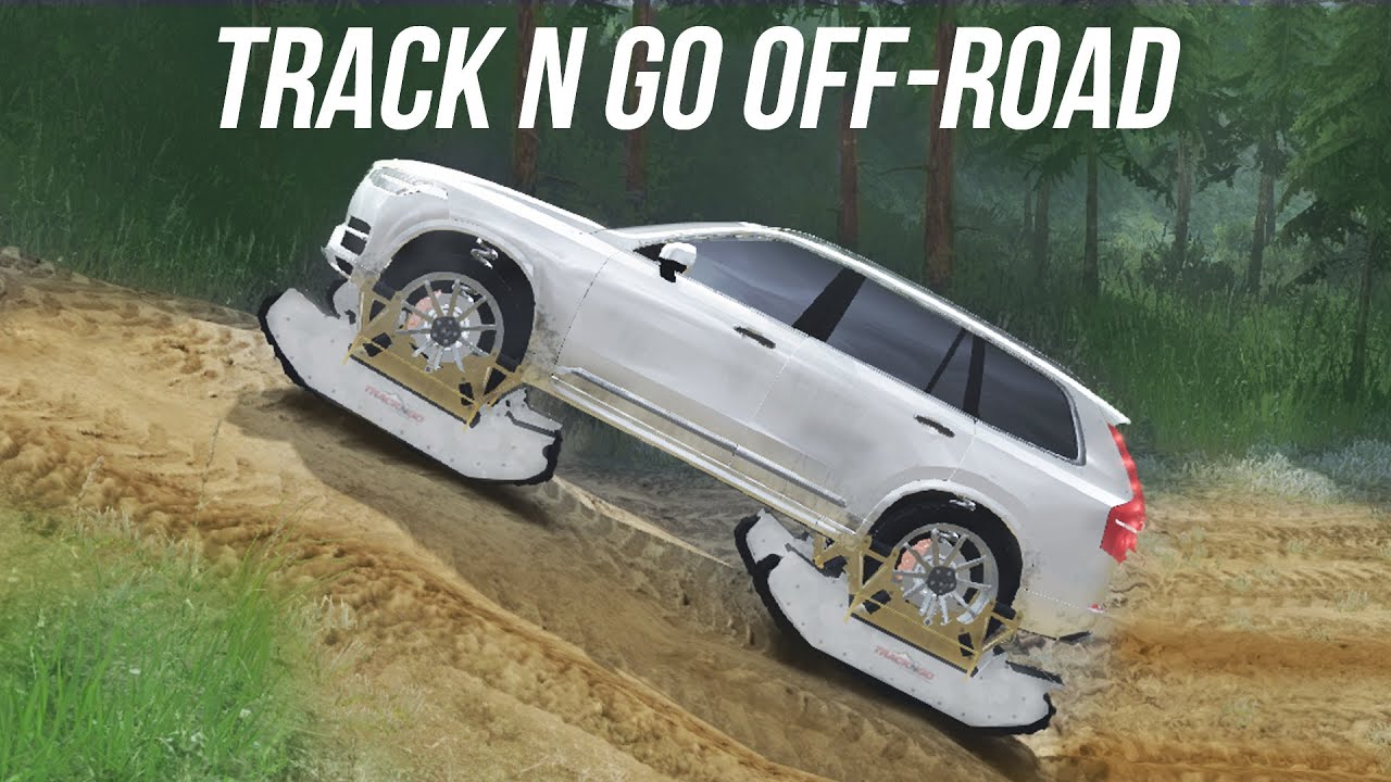 TRACKS ON EACH TIRE?! Track N Go OffRoad 4x4 Mudding & Exploring