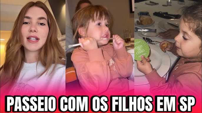 VIRGÍNIA MOSTRA PASSEIO COM OS FILHOS EM SÃO PAULO