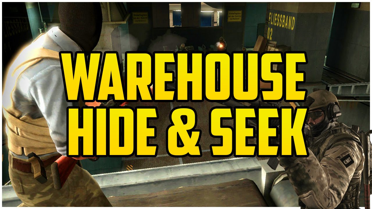 WAREHOUSE HIDE AND SEEK! (Counter Strike Global Offensive) ILKIO