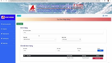 Demo Web quản lý kho PHP & Mysql siêu cơ bản cho các bạn chưa rành code