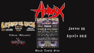 Hirax - Black Tooth Grin (live XIII Leyendas del Rock 09-08-2018)