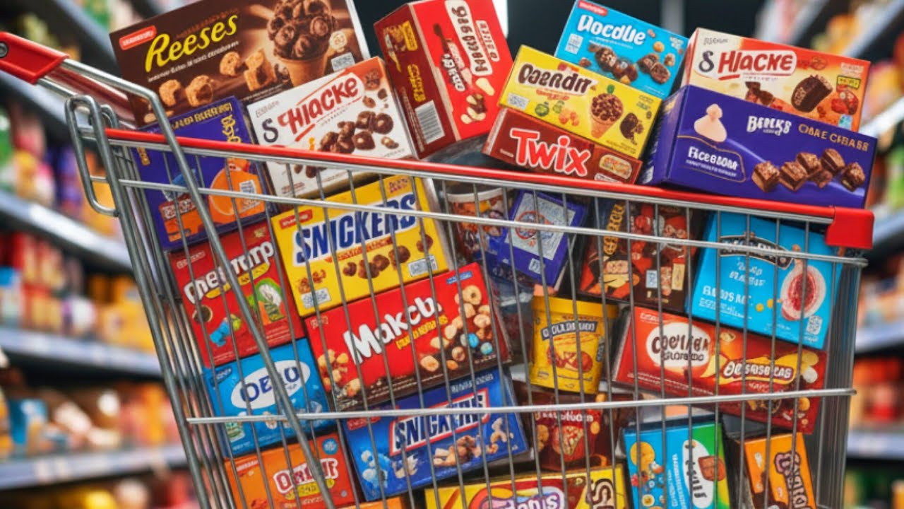 A Lot of Candy & Sweet 2025! Mega Candy Shopping! Kinder Surprise, Mentos, Dirol, Orbit, Tuc #1 2025