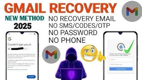 Gmail Recovery Without Verification Code Step By Step | 2 Step Verification Forgot Gmail Password.