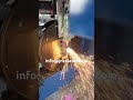 Professional pipe fiber laser cutting machine #shorts