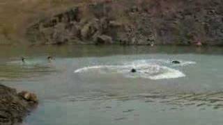 BMX lake backflip bail