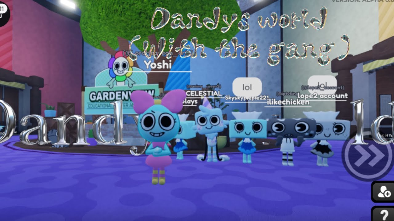 Dandy’s world with the gang #dandysworld - YouTube
