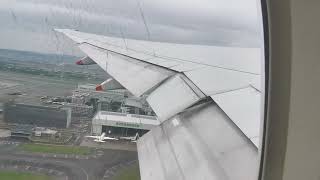 China Airlines CI721 Boeing 777-300ER Takeoff from Taipei (TPE) to Kuala Lumpur (KUL) China Airlines CI721 Boeing 777-300ER Takeoff from Taipei (TPE) to Kuala Lumpur (KUL)