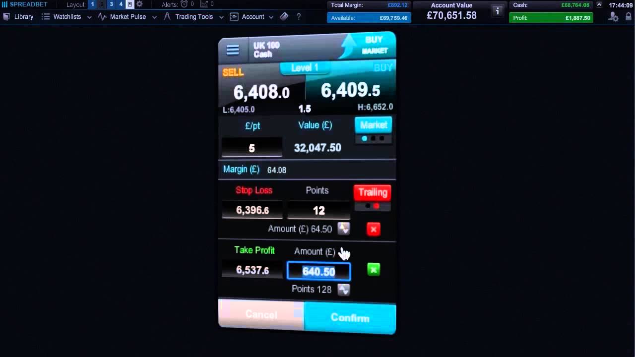 How to spread bet using our order tickets CMC Next Generation spread