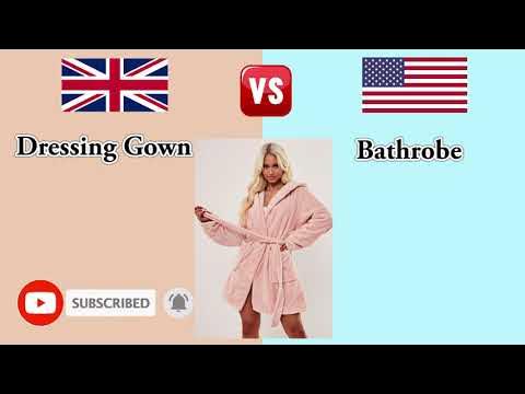 British English and American English Clothes words