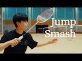 Comment sauter smash au badminton