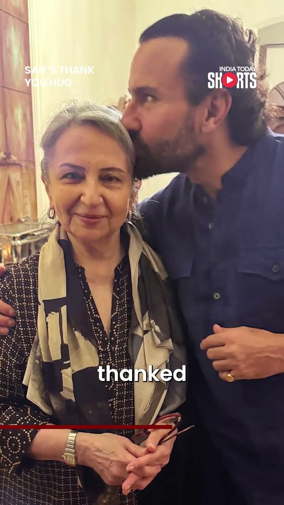 Saif Ali Khan Meets Auto Driver Who Rushed Him To Hospital, Expresses Gratitude, Hugs Him