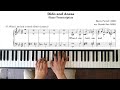 Purcell Dido And Aeneas When I Am Laid In Earth Dido S Lament Piano Transcription 